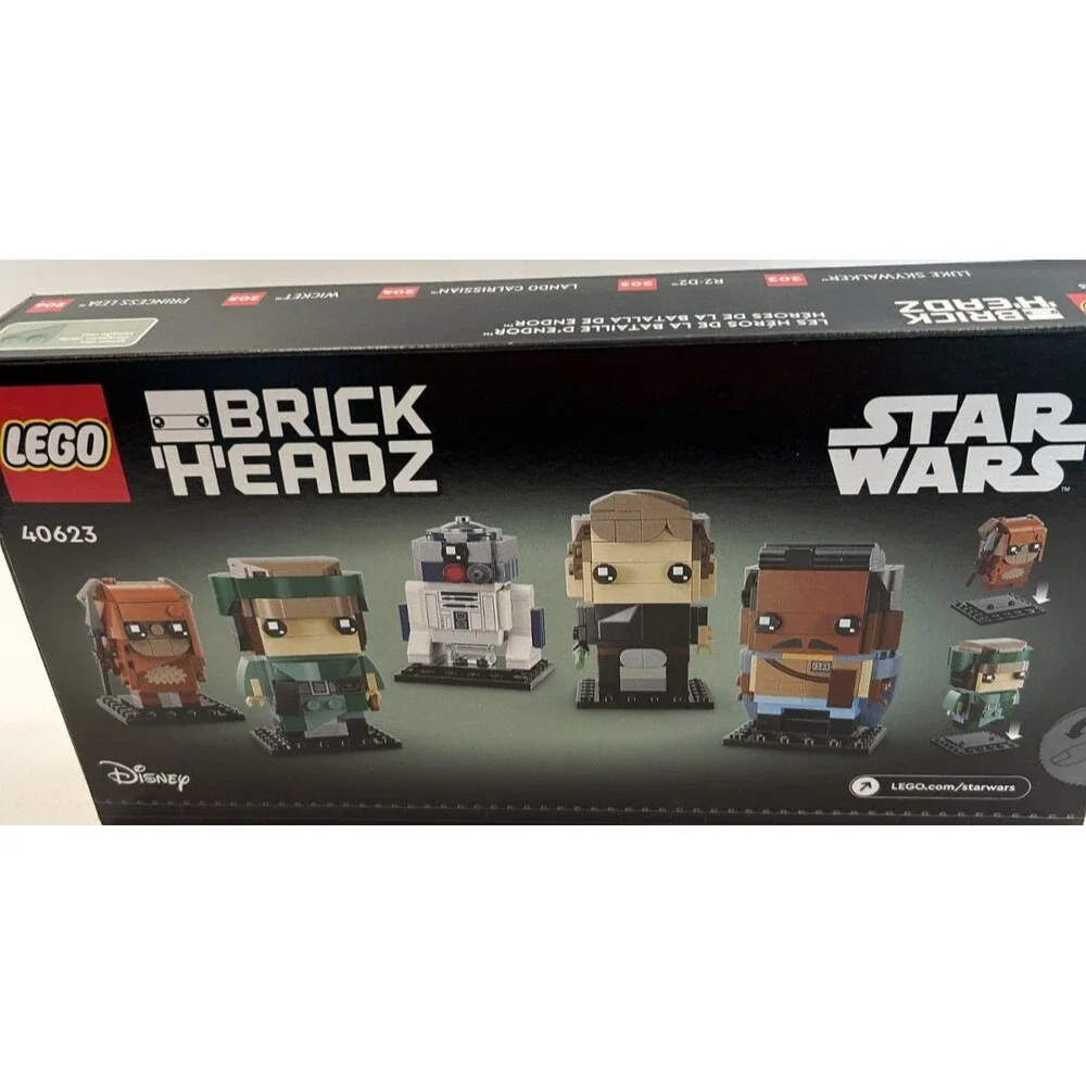 LEGO BRICKHEADZ: Battle of Endor Heroes (40623) New Sealed in Box